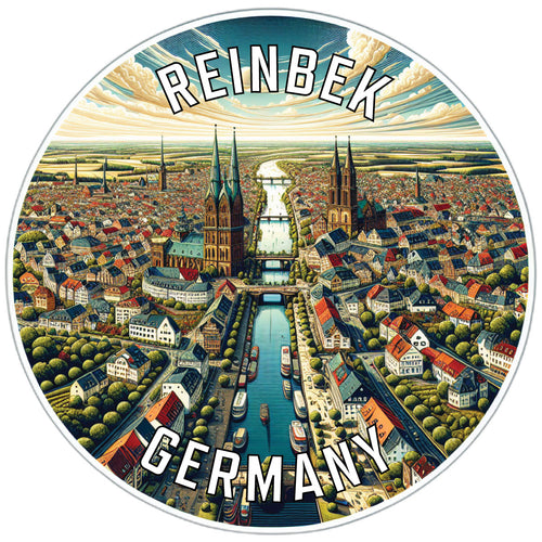 Reinbek Germany Souvenir Vinyl Decal Sticker 6-Inch