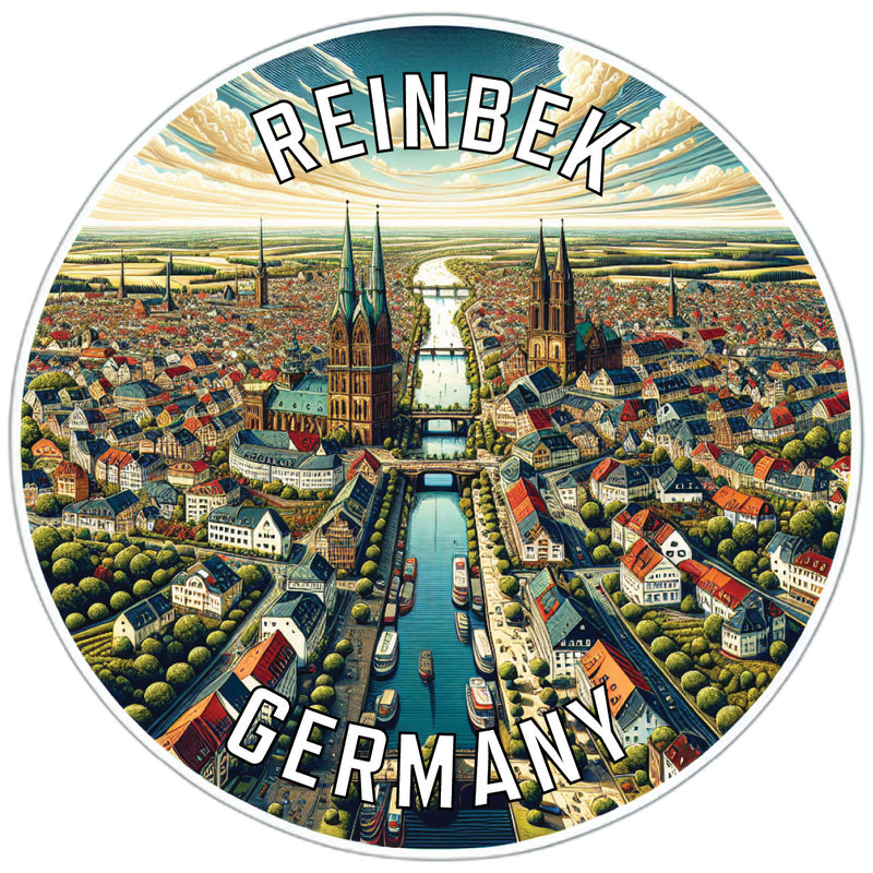 Reinbek Germany Souvenir Vinyl Decal Sticker 6-Inch