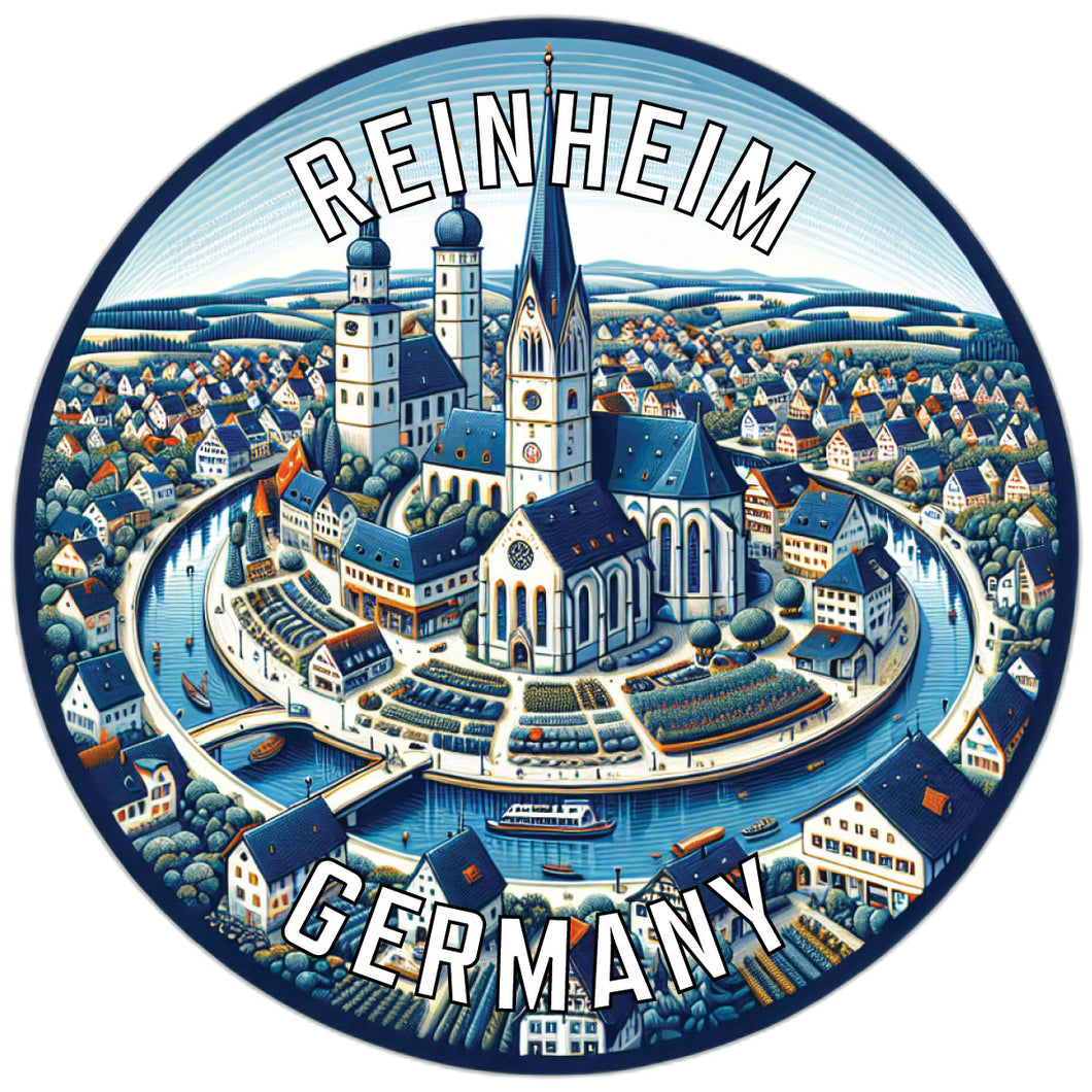 Reinheim Germany Souvenir Vinyl Decal Sticker 2-Inch