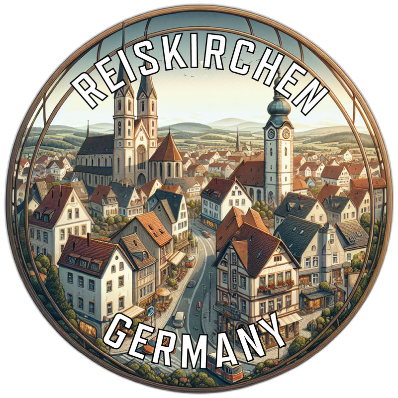 Reiskirchen Germany Souvenir Vinyl Decal Sticker 6-Inch