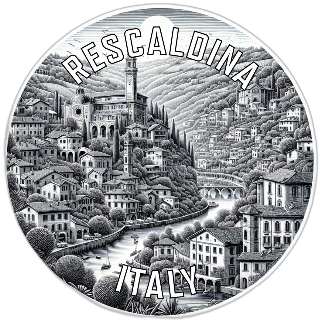 Rescaldina Italy Souvenir Die Cut Flat Magnet 2-Inch