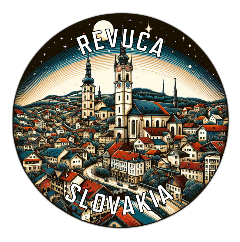 Revuca Slovakia Souvenir Vinyl Decal Sticker 2-Inch