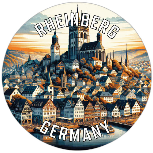 Rheinberg Germany Souvenir Vinyl Decal Sticker 3-Inch