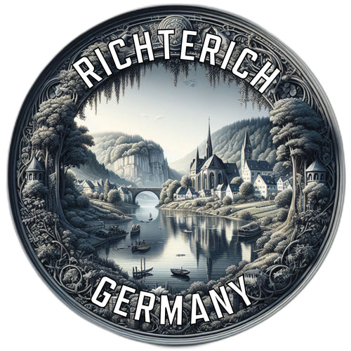 Richterich Germany Souvenir Vinyl Decal Sticker 2-Inch