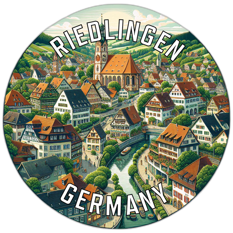 Riedlingen Germany Souvenir Vinyl Decal Sticker 2-Inch