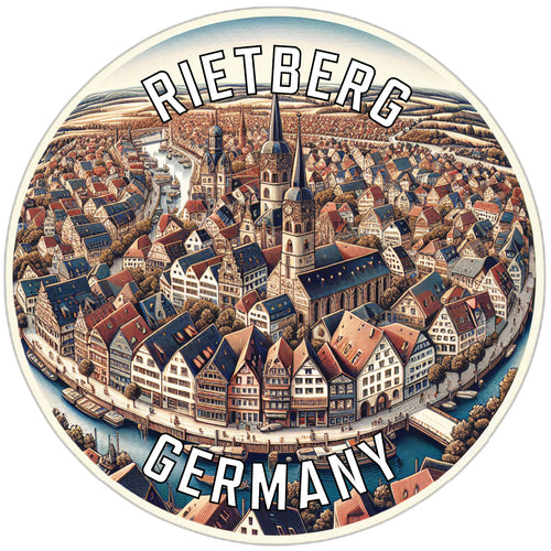 Rietberg Germany Souvenir Vinyl Decal Sticker 6-Inch