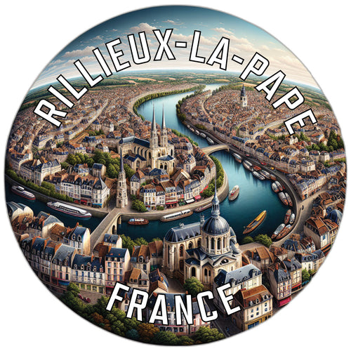 Rillieux la Pape France Souvenir Vinyl Decal Sticker 2-Inch