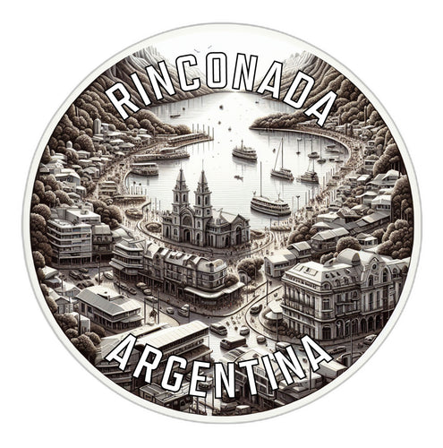 Rinconada Argentina Souvenir Die Cut Flat Magnet 6-Inch