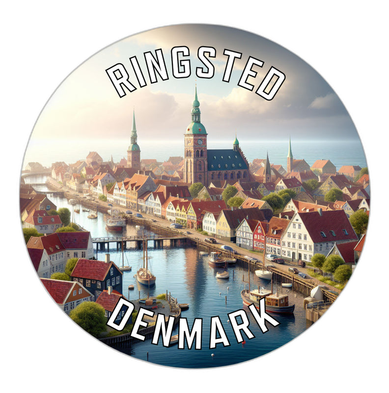 Ringsted Denmark Souvenir Vinyl Decal Sticker 6-Inch