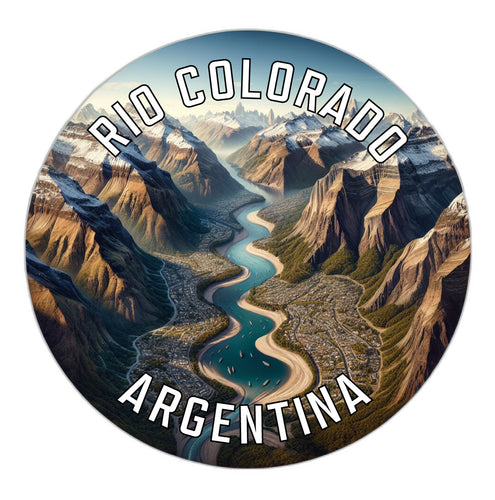 Rio Colorado Argentina Souvenir Vinyl Decal Sticker 2-Inch