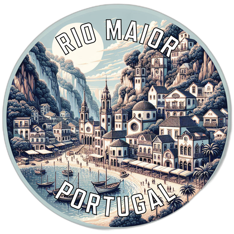 Rio Maior Portugal Souvenir Vinyl Decal Sticker 6-Inch