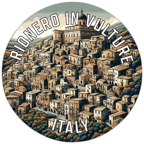 Rionero in Vulture Italy Souvenir Die Cut Flat Magnet 2-Inch