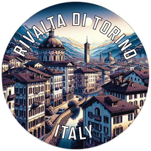 Rivalta di Torino Italy Souvenir Vinyl Decal Sticker 6-Inch