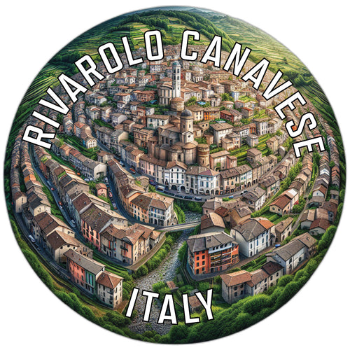 Rivarolo Canavese Italy Souvenir Die Cut Flat Magnet 2-Inch