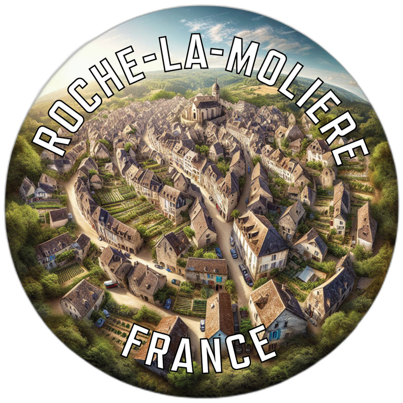 Roche la Moliere France Souvenir Vinyl Decal Sticker 6-Inch