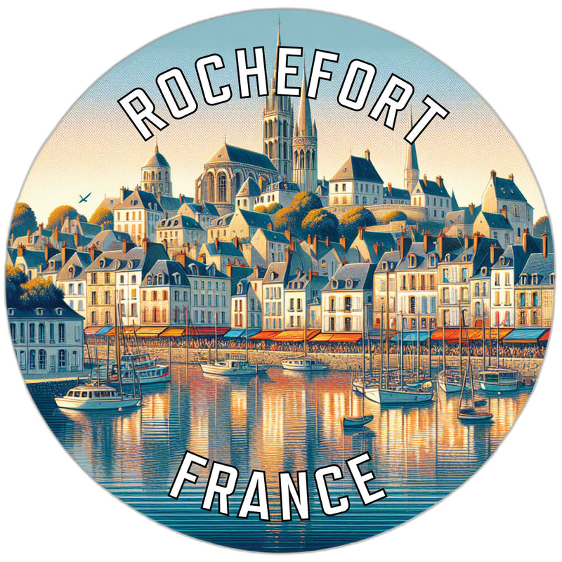 Rochefort France Souvenir Vinyl Decal Sticker 2-Inch