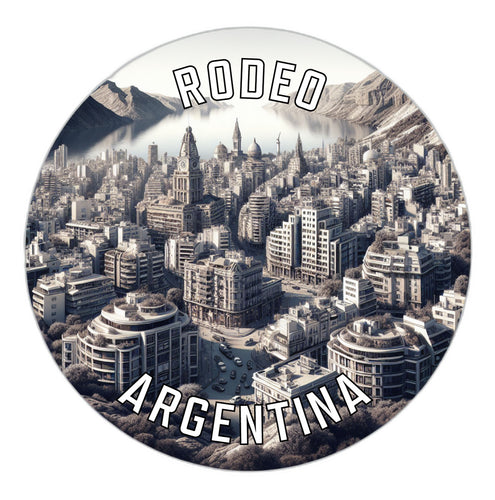 Rodeo Argentina Souvenir Die Cut Flat Magnet 2-Inch