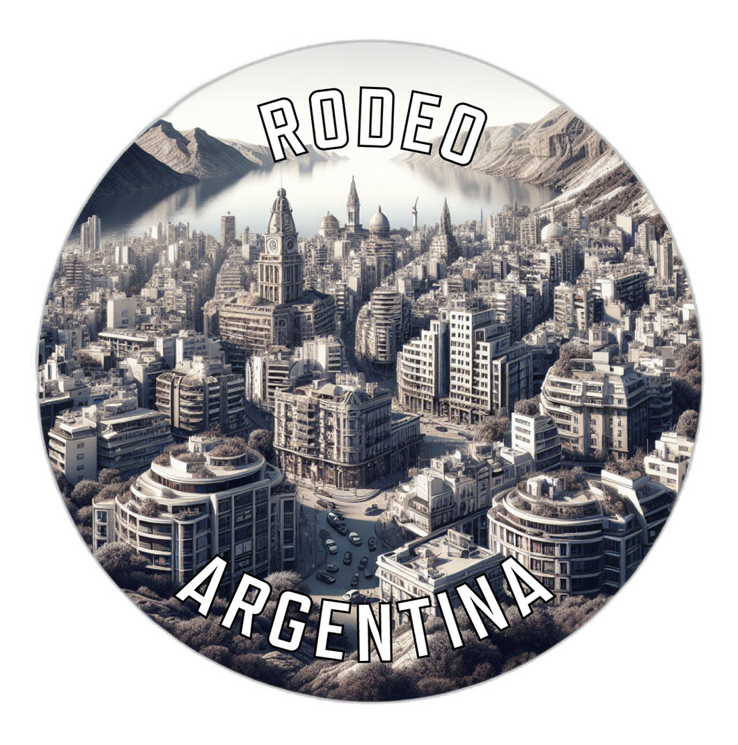 Rodeo Argentina Souvenir Die Cut Flat Magnet 2-Inch