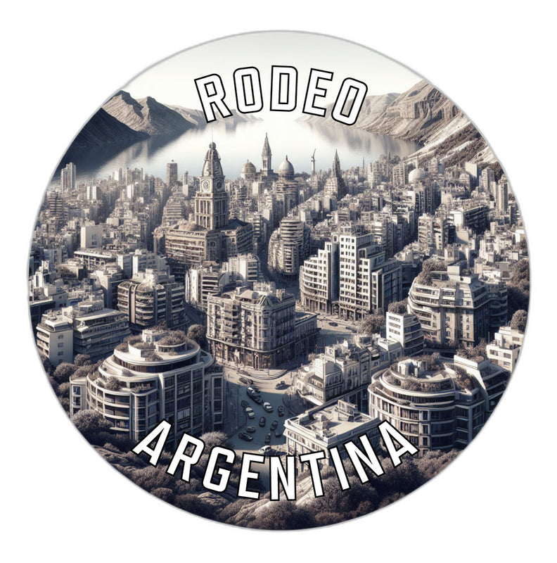 Rodeo Argentina Souvenir Die Cut Flat Magnet 2-Inch