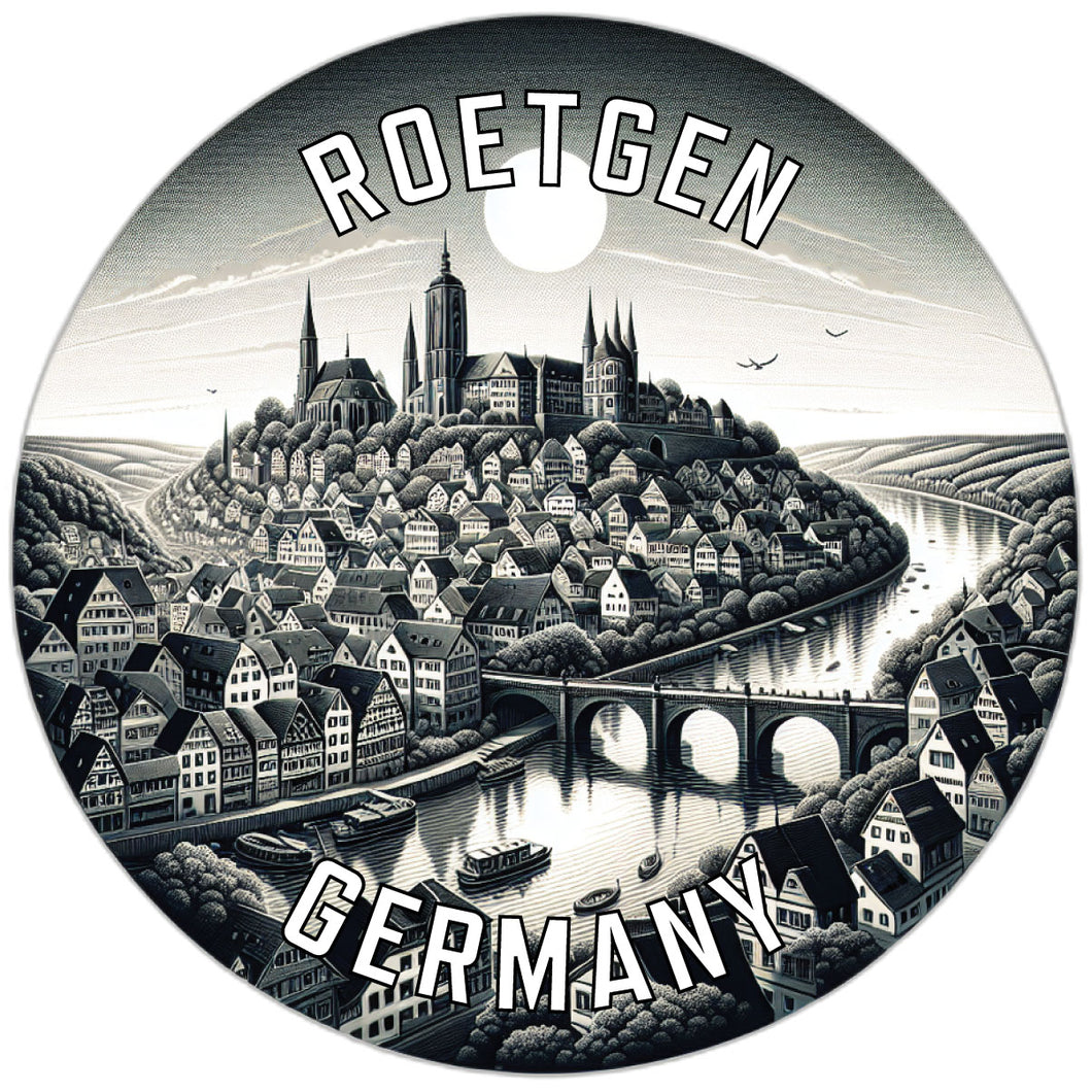 Roetgen Germany Souvenir Vinyl Decal Sticker 2-Inch