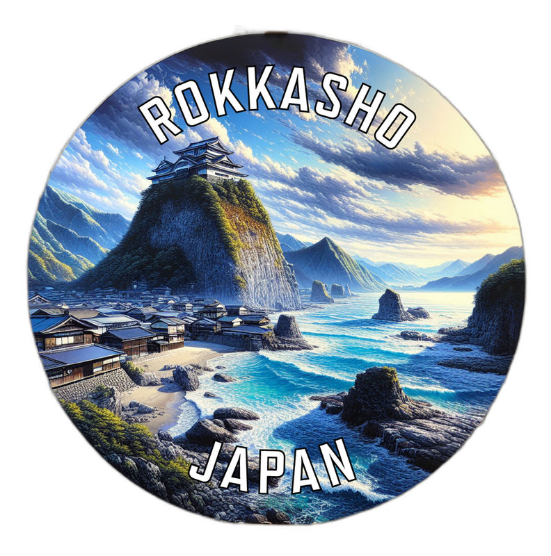 Rokkasho Japan Souvenir Vinyl Decal Sticker 2-Inch