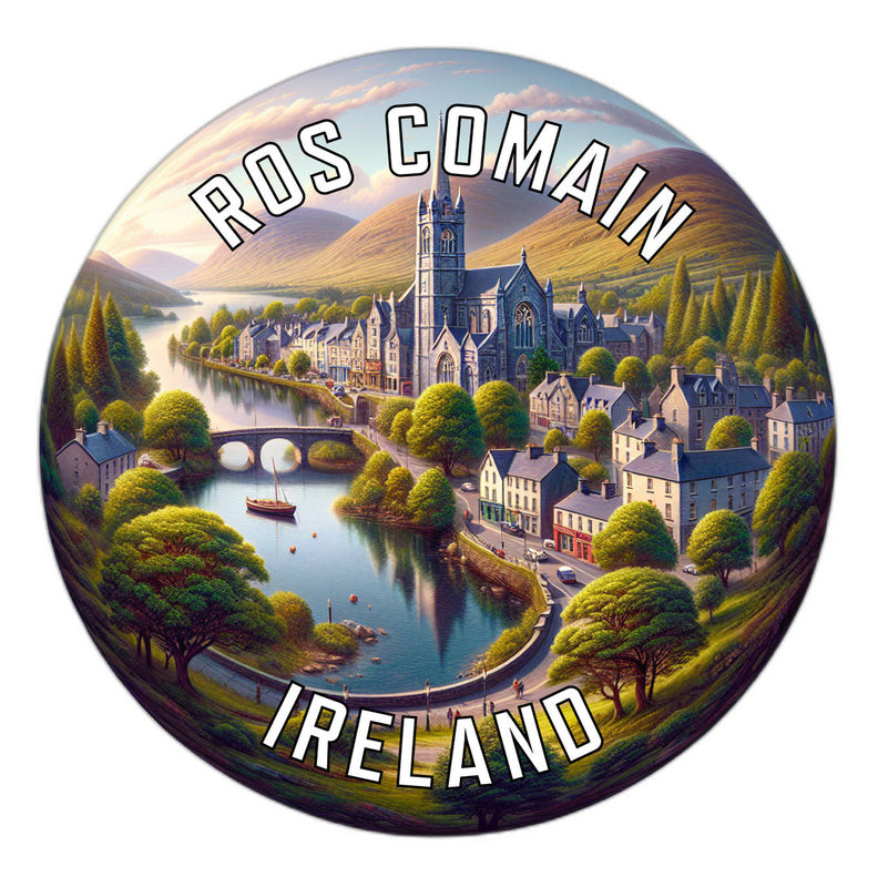 Ros Comain Ireland Souvenir Vinyl Decal Sticker 2-Inch