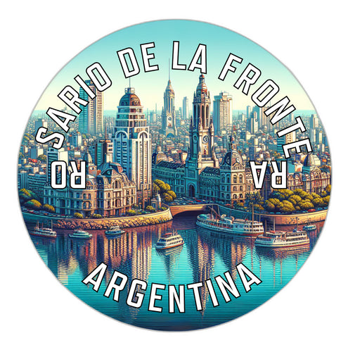 Rosario de la Frontera Argentina Souvenir Die Cut Flat Magnet 2-Inch