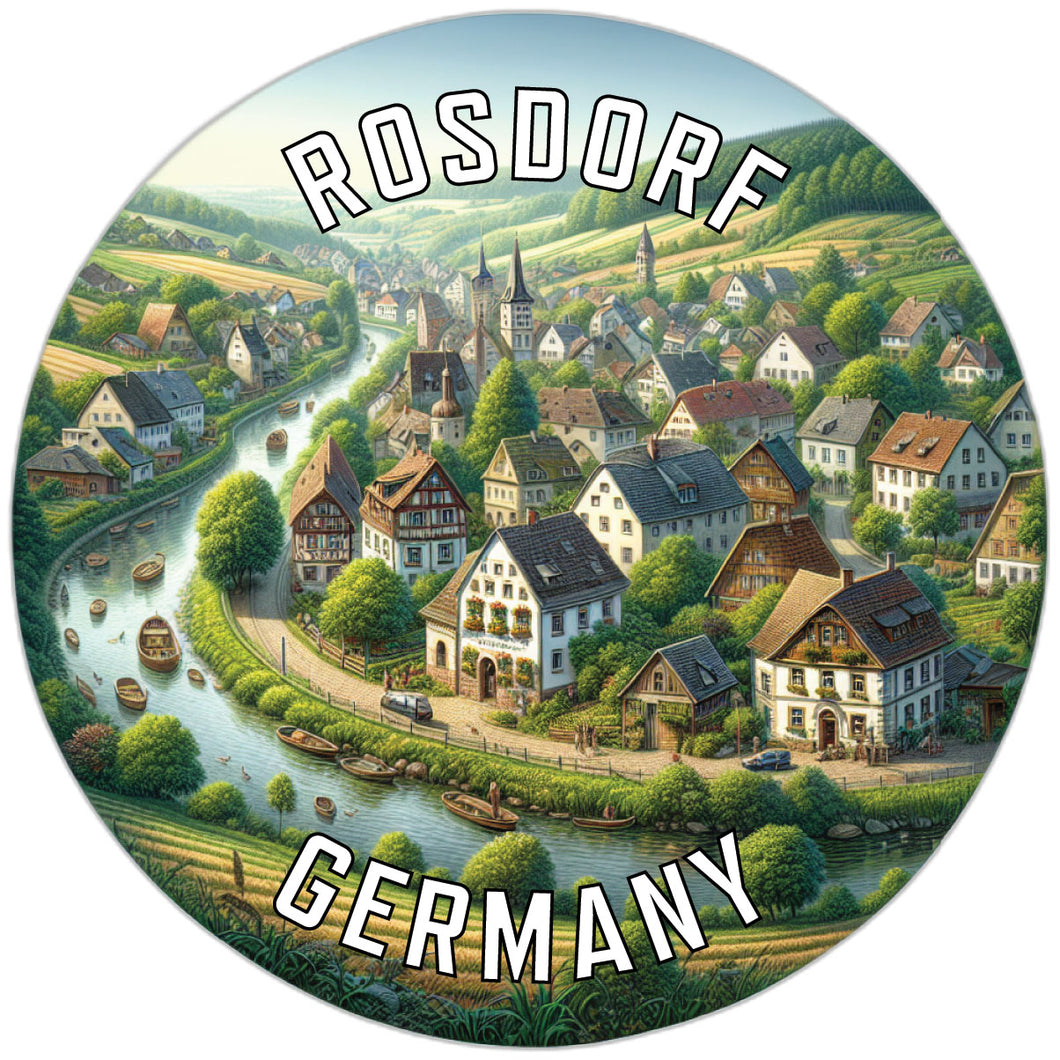 Rosdorf Germany Souvenir Vinyl Decal Sticker 2-Inch