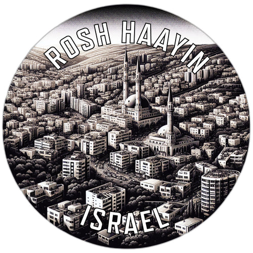 Rosh HaAyin Israel Souvenir Vinyl Decal Sticker 2-Inch