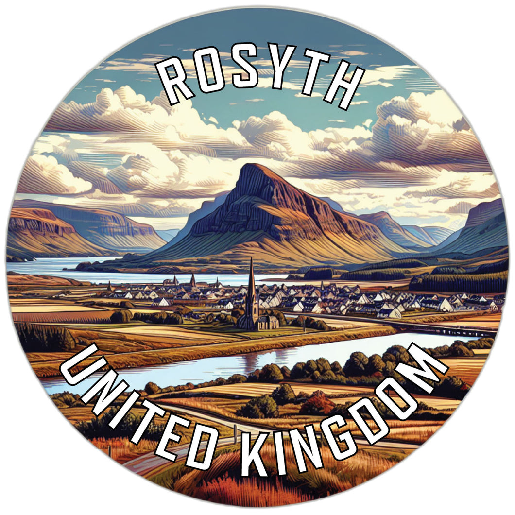 Rosyth United Kingdom Souvenir Die Cut Flat Magnet 2-Inch