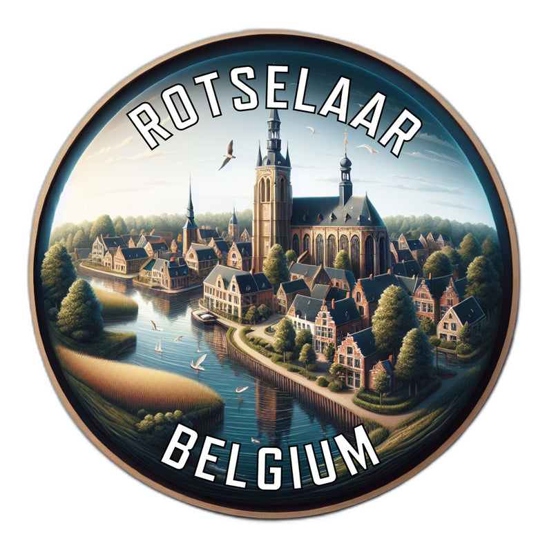 Rotselaar Belgium Souvenir Vinyl Decal Sticker 2-Inch