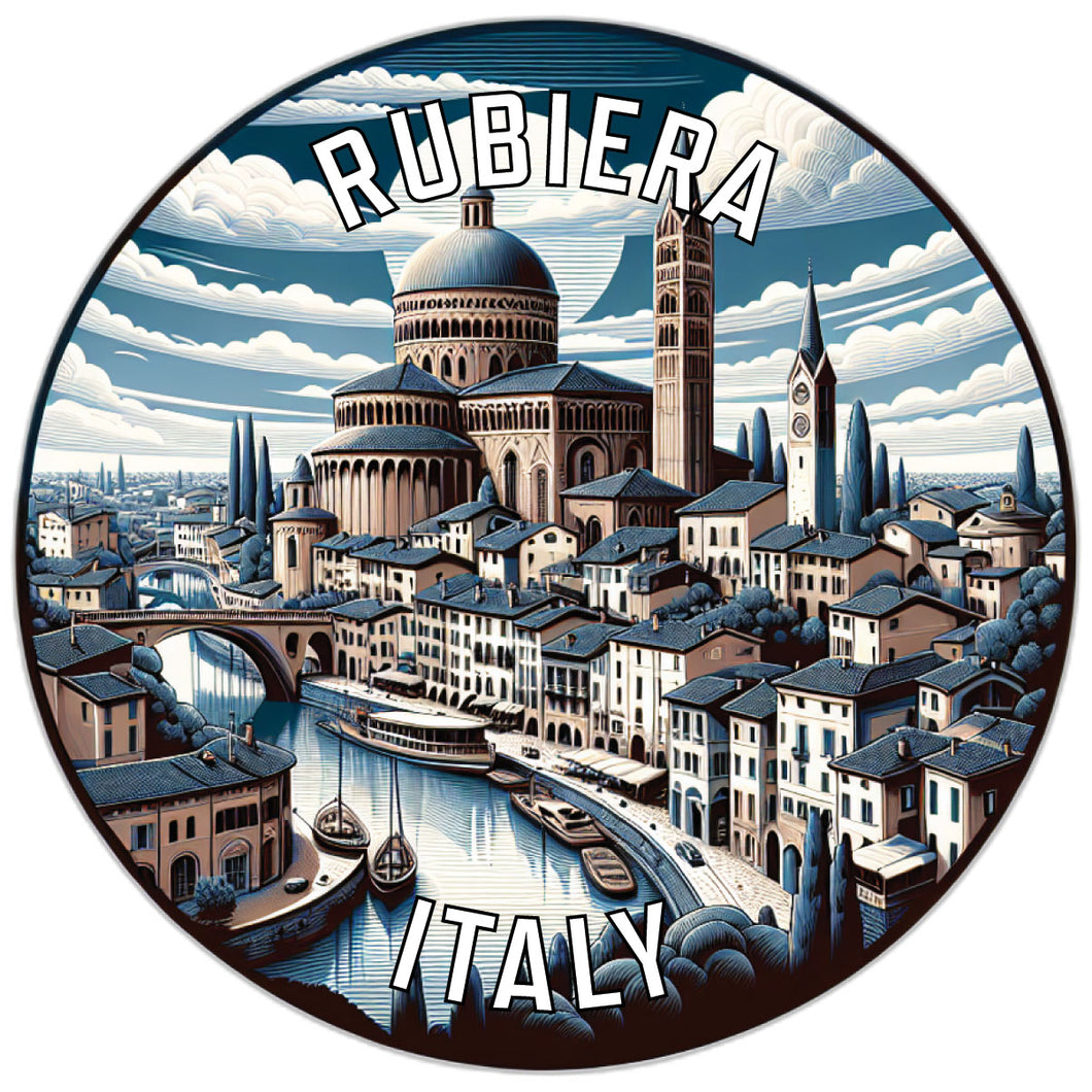 Rubiera Italy Souvenir Vinyl Decal Sticker 2-Inch