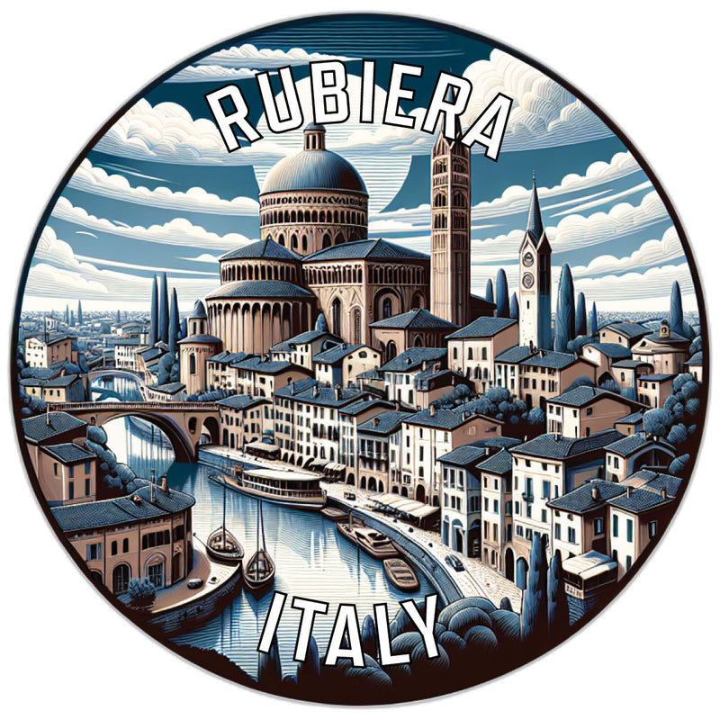Rubiera Italy Souvenir Vinyl Decal Sticker 2-Inch