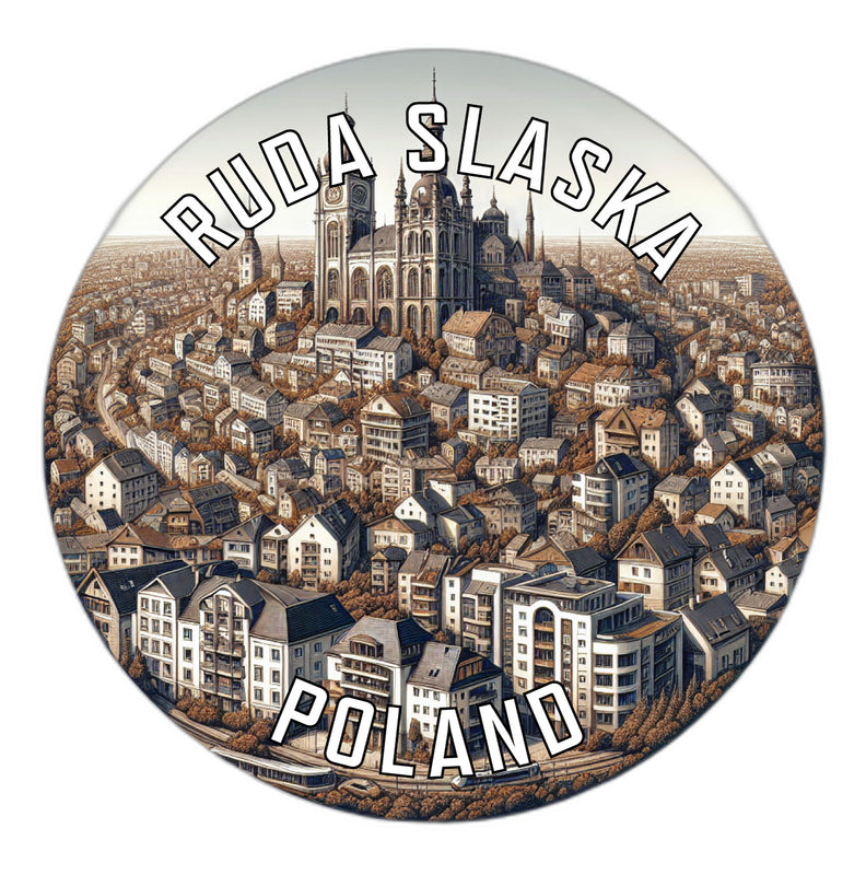 Ruda Slaska Poland Souvenir Vinyl Decal Sticker 2-Inch