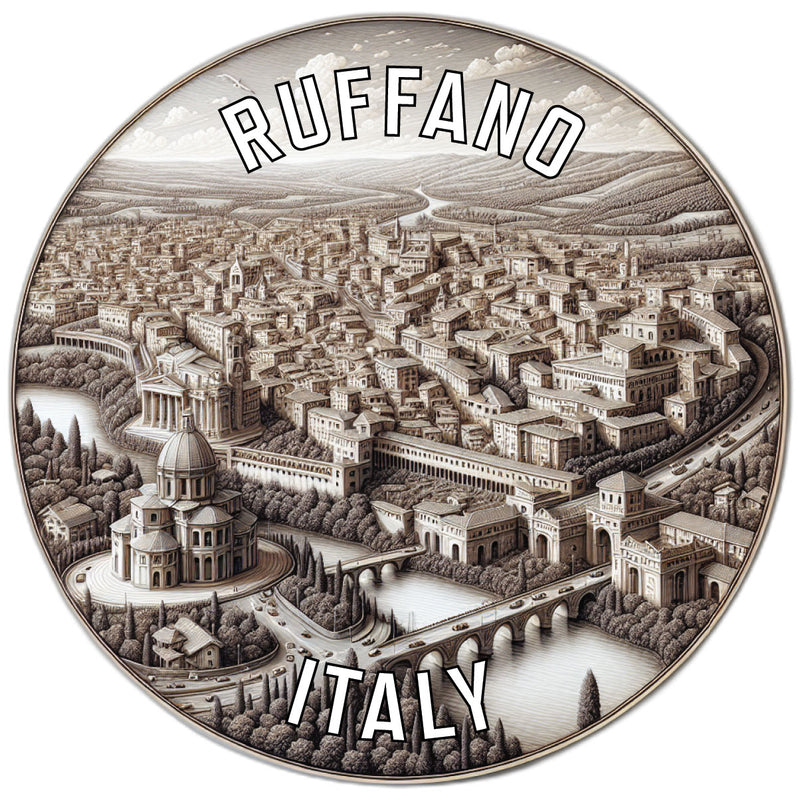 Ruffano Italy Souvenir Vinyl Decal Sticker 6-Inch