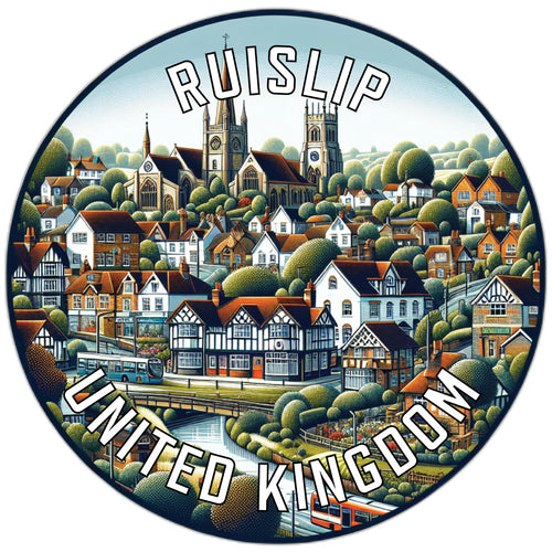 Ruislip United Kingdom Souvenir Vinyl Decal Sticker 6-Inch