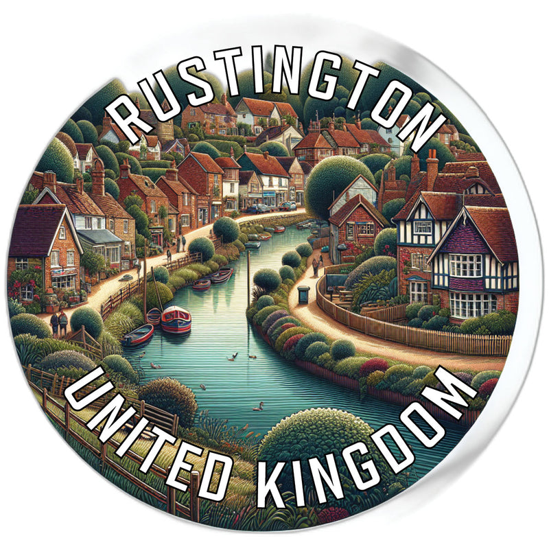 Rustington United Kingdom Souvenir Die Cut Flat Magnet 3-Inch