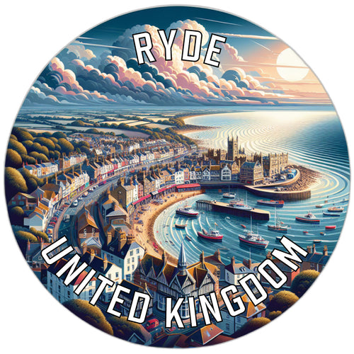 Ryde United Kingdom Souvenir Vinyl Decal Sticker 6-Inch