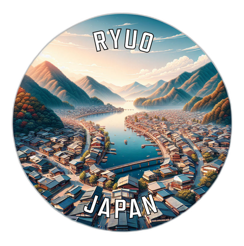 Ryuo Japan Souvenir Vinyl Decal Sticker 6-Inch
