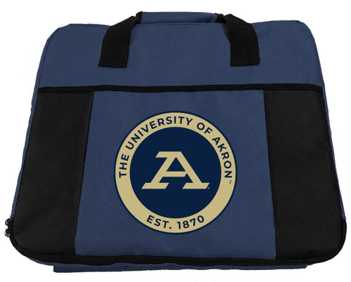 Akron Zips Seat Cushion Officially Licensed Collegiate Product Navy