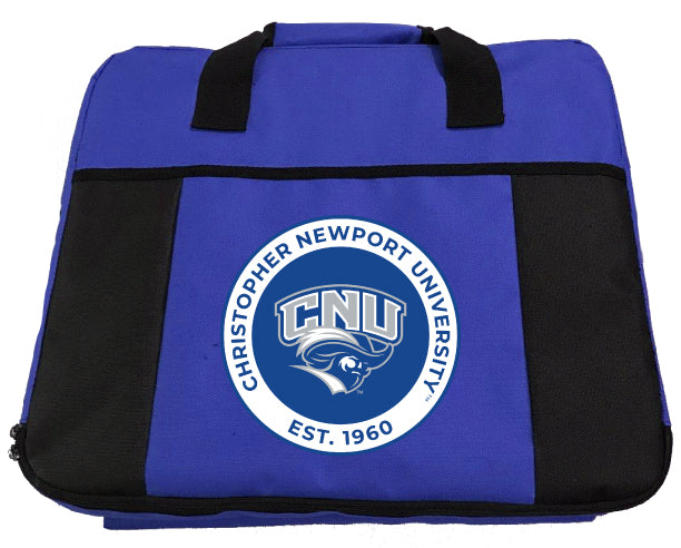 Christopher Newport Captains Seat Cushion Officially Licensed Collegiate Product Blue