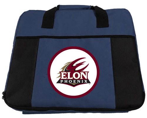 Elon University Seat Cushion Officially Licensed Collegiate Product Navy