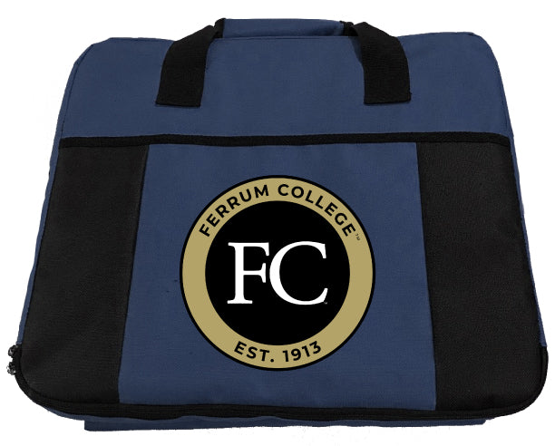 Ferrum College Seat Cushion Officially Licensed Collegiate Product Navy