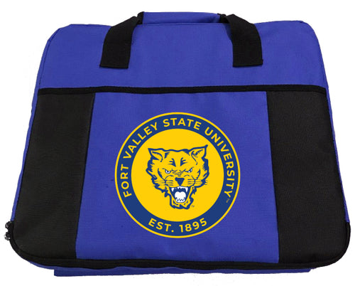 Fort Valley State University Seat Cushion Officially Licensed Collegiate Product Blue