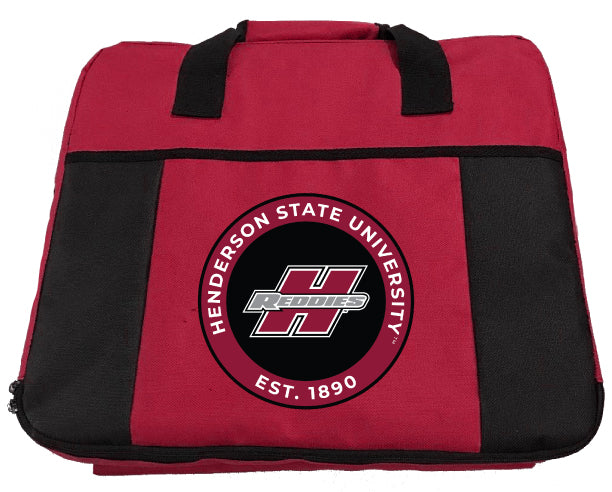 Henderson State Reddies Seat Cushion Officially Licensed Collegiate Product Red