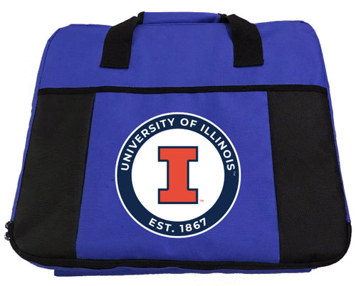 Illinois Fighting Illini Seat Cushion Officially Licensed Collegiate Product Blue