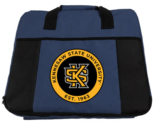 Kennesaw State University Seat Cushion Officially Licensed Collegiate Product Navy