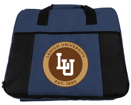 Lehigh University Mountain Hawks Seat Cushion Officially Licensed Collegiate Product Navy