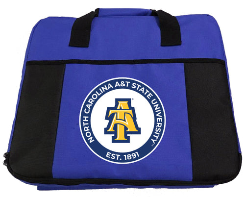 North Carolina A&T State Aggies Seat Cushion Officially Licensed Collegiate Product Blue