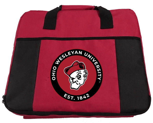 Ohio Wesleyan University Seat Cushion Officially Licensed Collegiate Product